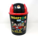 "Peanuts" Red Beetle Wastebasket