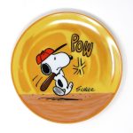 Snoopy Baseball Plate