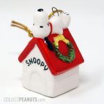 Snoopy on Doghouse 1977 Ornament