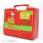 Snoopy and Woodstock on Doghouse with Typewriter Lunch Box