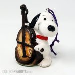 Snoopy playing Bass Guitar Ornament