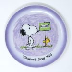 Snoopy & Woodstock 1973 Mother's Day Plate
