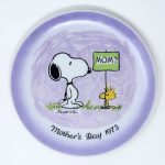Snoopy & Woodstock 1973 Mother's Day Plate