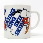Snoopy Skiing Mug