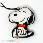 Snoopy sitting wearing bowtie Mini Mascot Doll