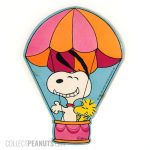 Snoopy and Woodstocks in hot air balloon Gift Trim