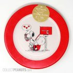 Snoopy and Charlie Brown Mailbox Valentine's Plates