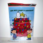 Snoopy Doghouse Gel Window Cling Christmas Countdown Calendar
