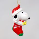 Snoopy Stocking Christmas Ornament