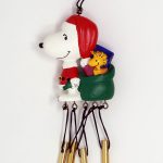 Santa Snoopy Mini Wind Chime