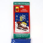 Linus Sledding Vintage Flag