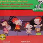 Peanuts Snowflake Lighted Pathway Markers