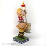 Charlie Brown, Sally, Snoopy, Woodstock character stack Figurine