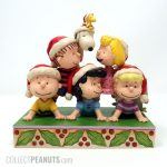 Peanuts Gang pyramid Christmas Figurine