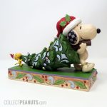 Snoopy and Woodstock with Christmas Tree Figurine