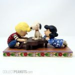 Lucy and Snoopy with Schroeder's Piano Figurine