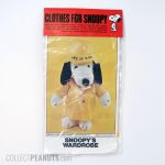 Snoopy Raincoat & Hat Outfit