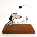 Snoopy smelling Flowers Sparkies
