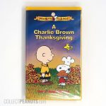 A Charlie Brown Thanksgiving VHS Video Tape