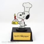Chef Snoopy 'Happy Birthday' Trophy