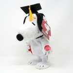 Snoopy Graduation Animated Plush