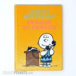 Charlie Brown 'Happy Birthday Person to Person' Book