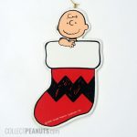 Charlie Brown in Stocking Christmas Ornament