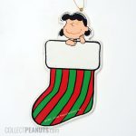 Lucy in Stocking Christmas Ornament