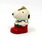 Snoopy in Stocking Miniature Enchantments Ornament