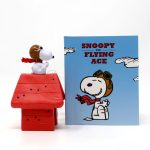 Snoopy the Flying Ace Figurine and Book