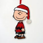 Charlie Brown Wooden Christmas Ornament