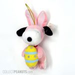 Pink Snoopy Easter Beagle Ornament