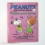 Peppermint Patty and Snoopy dancing Coloring Book
