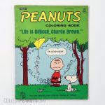 Charlie Brown with Kite tangled in tree Coloring Book