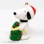 Snoopy with Tree Christmas Ornament