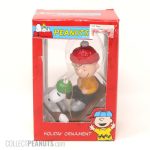 Snoopy and Charlie Brown on Sled Christmas Ornament