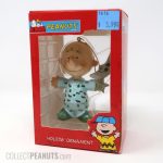 Charlie Brown in Pajamas with Moon Ornament