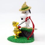 Archery Practice Snoopy and the Beagle Scouts Christmas Ornament