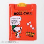 Snoopy and Beaglescouts 'Roll Call' Clipboard Binder