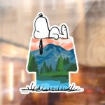 Custom Peanuts & Snoopy Window Clings