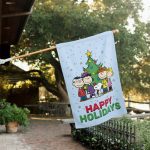 Custom Peanuts Christmas Flags