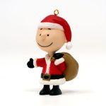 Santa Charlie Brown Christmas Ornament