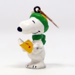 Snoopy Caroling Miniature Christmas Ornament