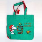 Snoopy & Woodstock Christmas Tote Bag