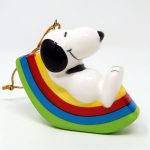 Snoopy Rainbow Christmas Ornament