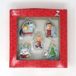 Peanuts Set of 5 Miniature Christmas Ornaments
