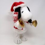 Christmas Snoopy Handbell Ringer Animated Plush Doll