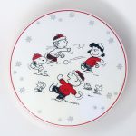 Christmas Peanuts Dessert Plate Set