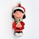 Lucy Glass Christmas Ornament