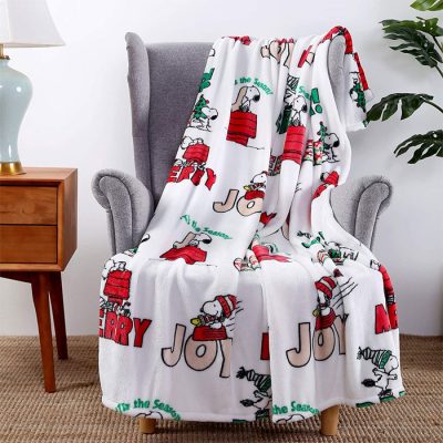 Peanuts throws at Berkshire Blankets